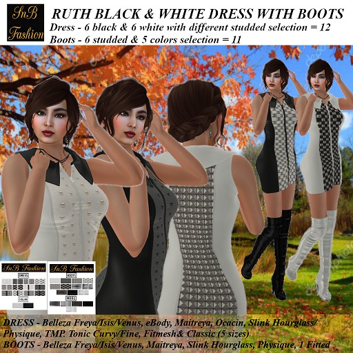 SnB Fashion - Ruth Dress & Boots