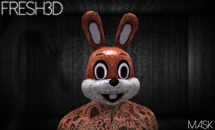Fresh3D Fancy Rabbit Mask