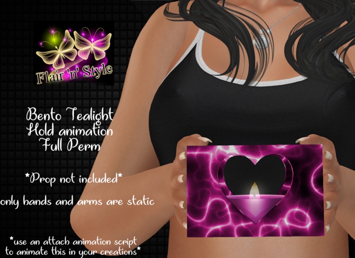 {Flair 'n' Style} Tealight Hold animation Full Perm