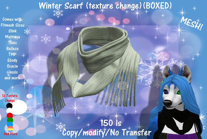 Winter Scarf (texture change)(BOXED)