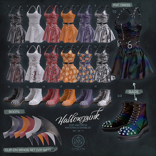 ~ cyf ~ {HP02} PVC Dress (white)