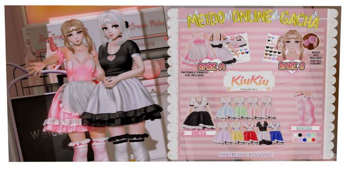 {KIUKIU} Meido Online // Dress Orange // Box