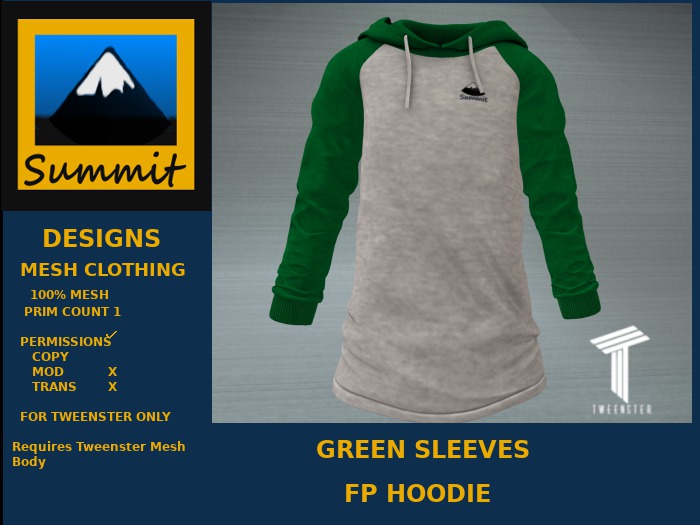 Summit Green Sleeve Tracksuit [Tweenster]