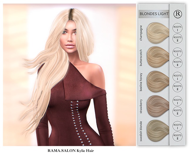 RAMA.SALON - Kylie Hair 'BLONDES LIGHT'