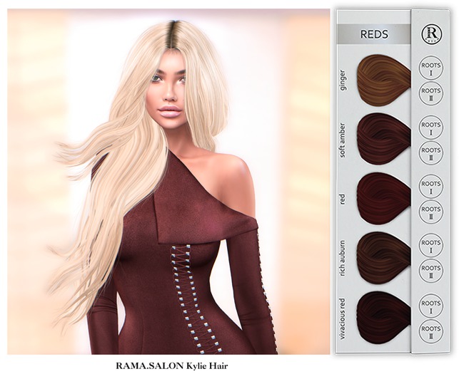 RAMA.SALON - Kylie Hair 'REDS'