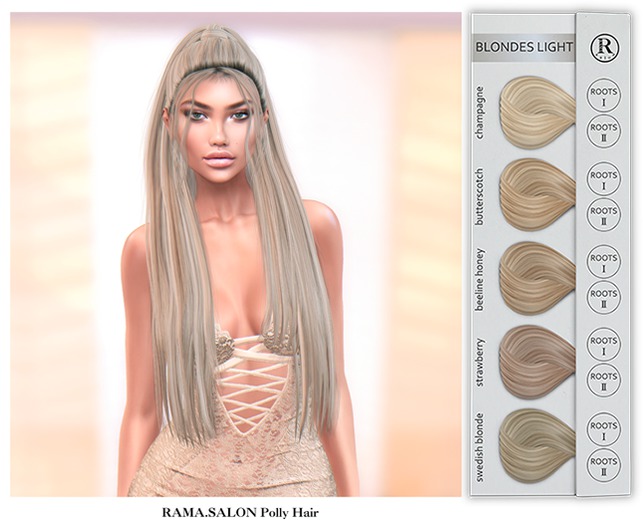 RAMA.SALON - Polly Hair 'BLONDES LIGHT'