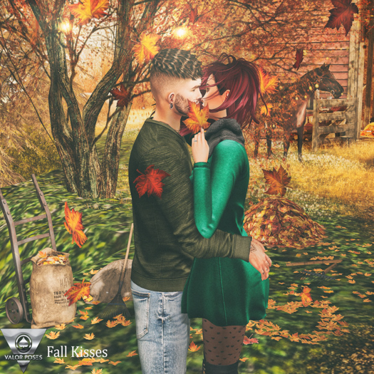 Valor Poses-Fall Kisses