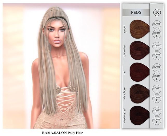 RAMA.SALON - Polly Hair 'REDS'
