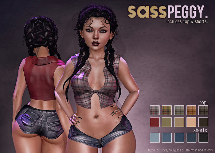 sass [peggy] freya hourglass lara