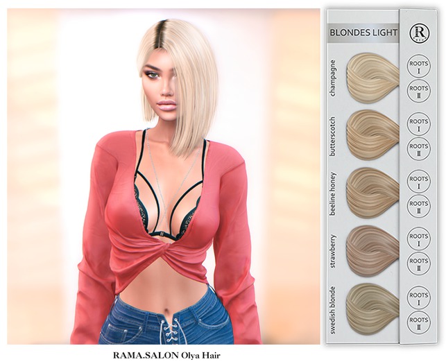RAMA.SALON - Olya Hair 'BLONDES LIGHT'