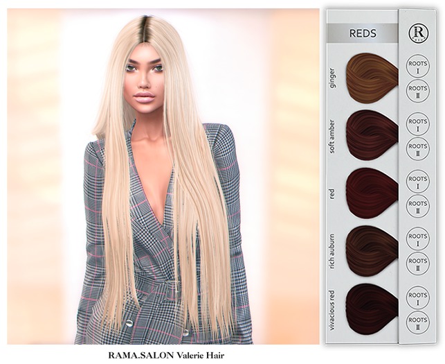 RAMA.SALON - Valerie Hair 'REDS'