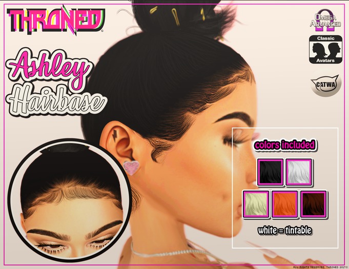 [THRONED] Ashley Hairbase