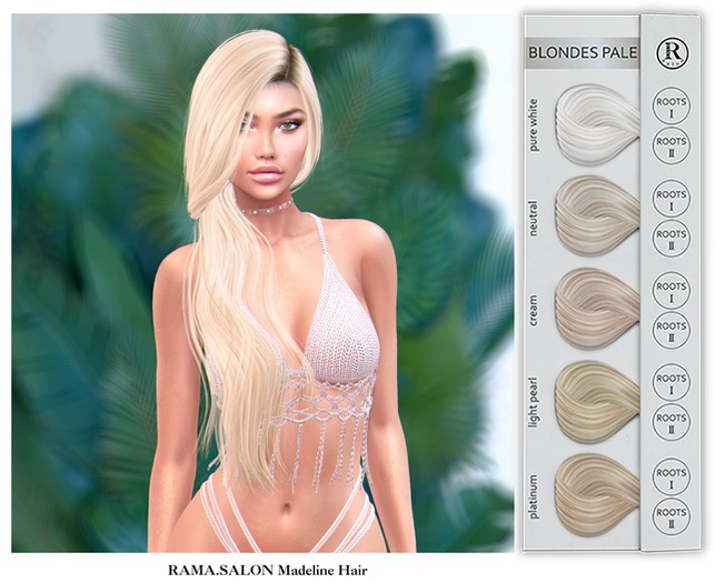 RAMA.SALON - Madeline Hair 'BLONDES LIGHT'
