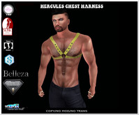 HERCULES CHEST HARNESS GREEN