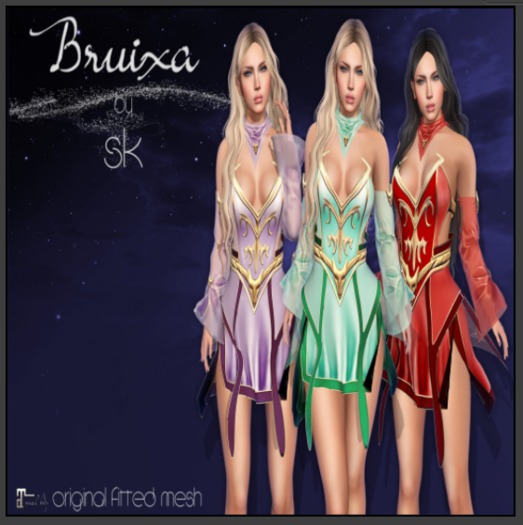 *SK* Bruixa SALMON Sash Maitreya COMMON