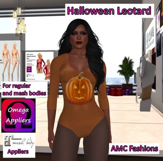 AMC Leotard - Halloween Orange