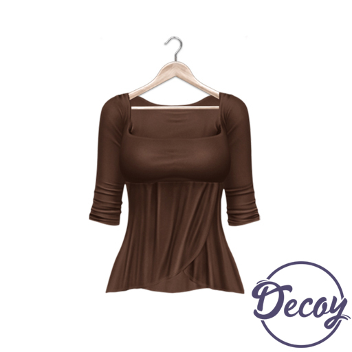 Decoy - Shayla Top: Brown
