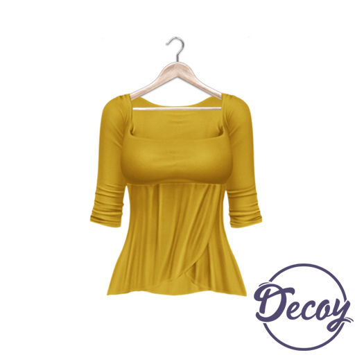 Decoy - Shayla Top: Yellow (Unpacker)
