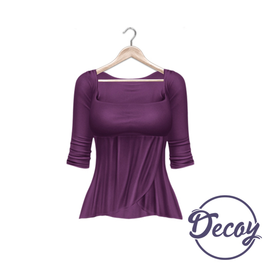 Decoy - Shayla Top: Purple (Unpacker)