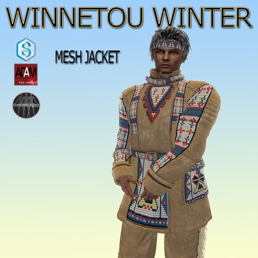 Winnetou Winter Jacket light brown