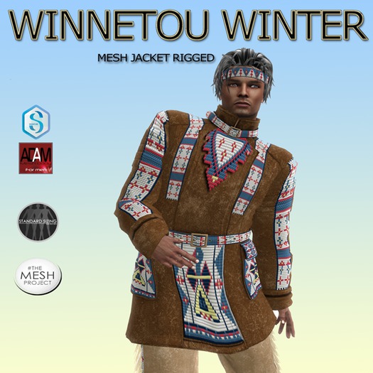Winnetou Winter Jacket Dark Brown