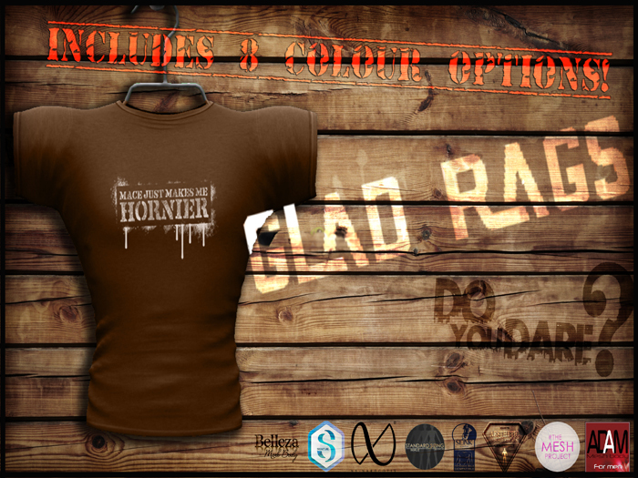 **Oo..Glad Rags..oO** Male Mace Tee (wear & click)