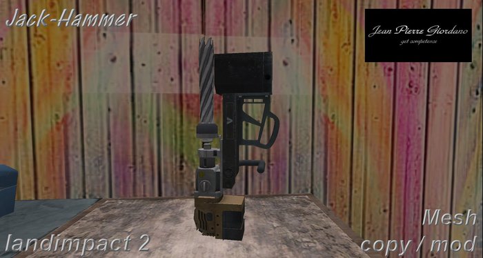 large jack-hammer/drill press mesh BOX