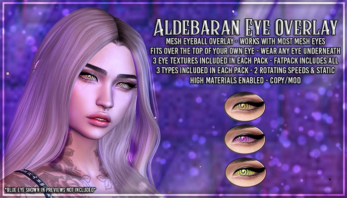 AsteroidBox. Aldebaran Eye Overlay - Spiral (C)