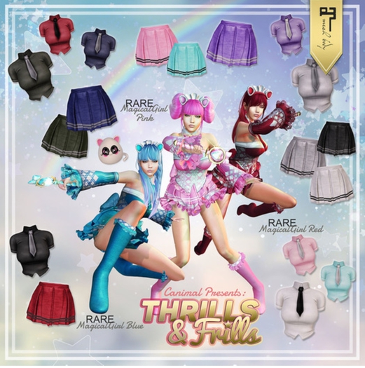 [Canimal] Thrills & Frills - Magical Girl - Pink RARE