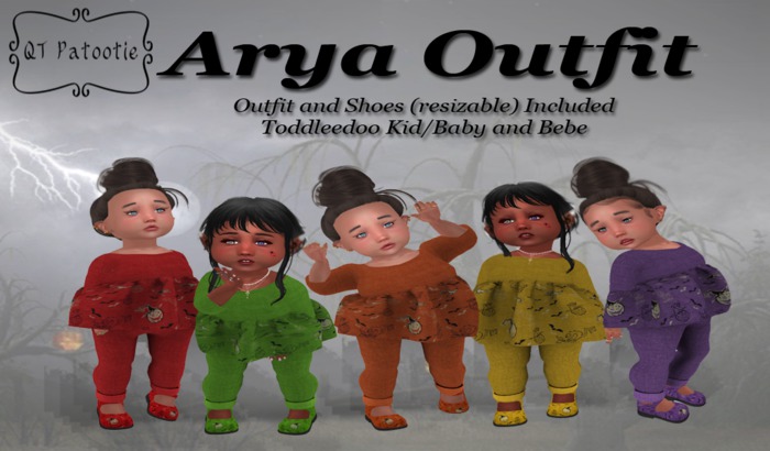 {QTP} Arya Outfit - Green