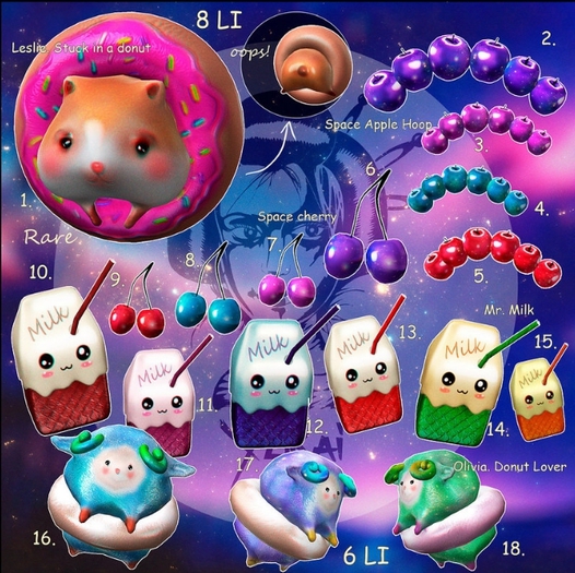 10.Yokai - Kawaii edition - Mr. Milk (chocolate)