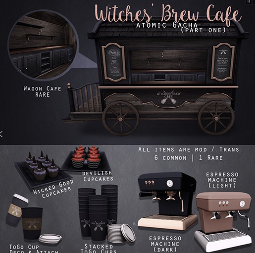[Atomic] Gacha // Witches' Brew Cafe - ToGo Cup