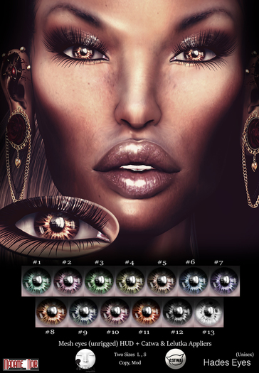 Hades Eyes pack by Madame Noir