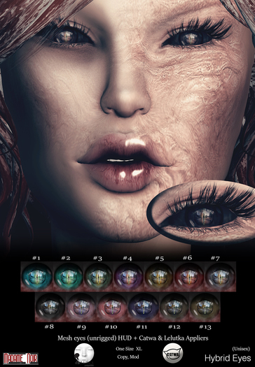 Hybrid Eyes pack by Madame Noir