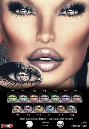 Snake Eyes pack by Madame Noir