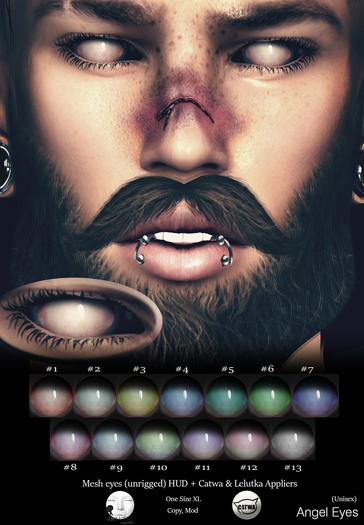 Angel Eyes pack by Madame Noir
