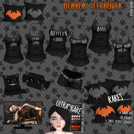 +KS+ Horror Sleepover // Maitreya // Scared