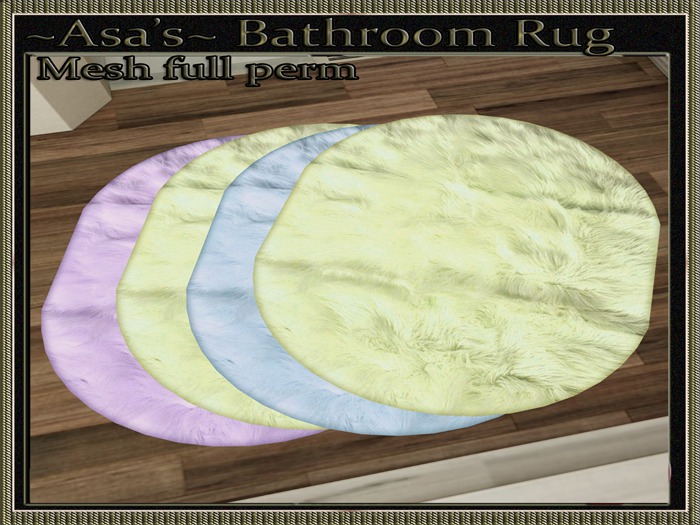 ~Asa~Bathroom Rug Full Perm BOX -