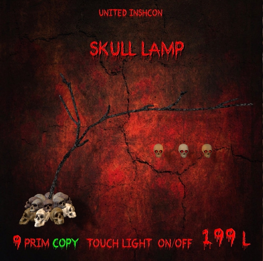 *UI* Skull Lamp v