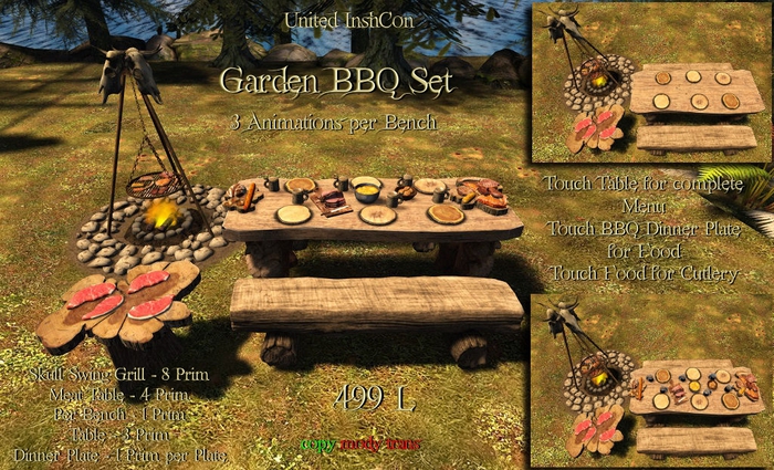 *UI* Garden BBQ Set v