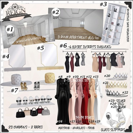 REIGN.- PRINCESS ROBE MAITREYA (BLACK) #14