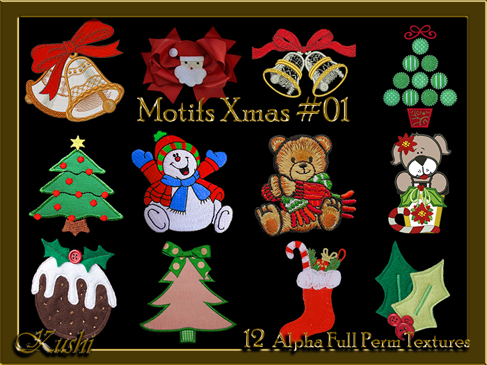 Motifs Xmas 01 Textures