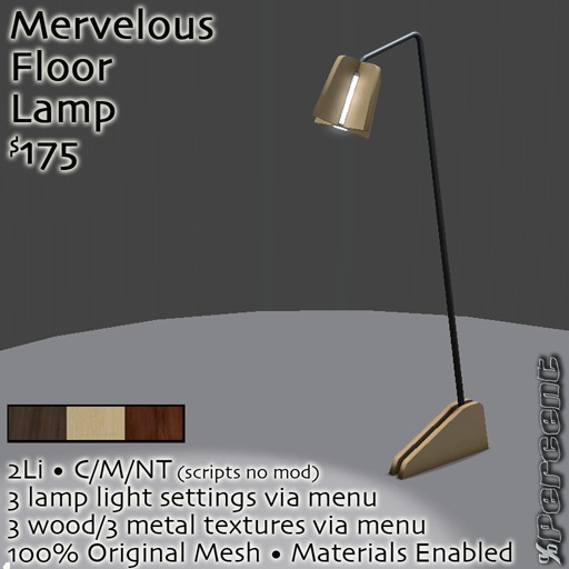 %Mervelous Floor Lamp *MESH* Delivery Box