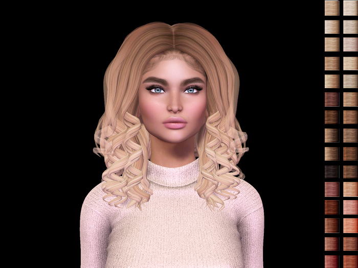 DAE FILES - Tiny Mesh Hair Full Perm