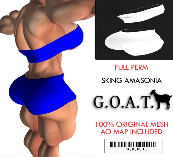 SKING AMASONIA Top+Bottom Full Perm 