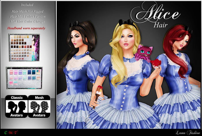-Lamu Fashion-Hair Mesh *ALICE* DEMO