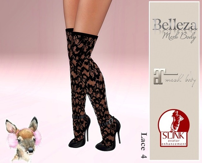 Heels & Stockings Lace 4