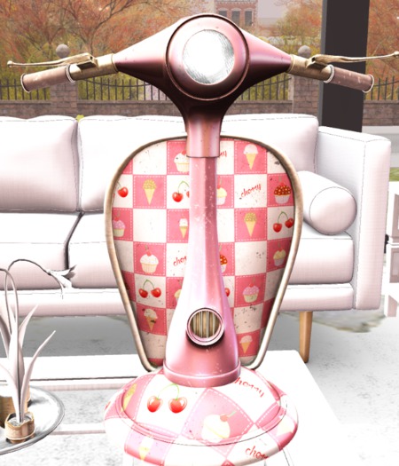 Serenity Style- Scooter Retro Lamp Kawaii  RARE