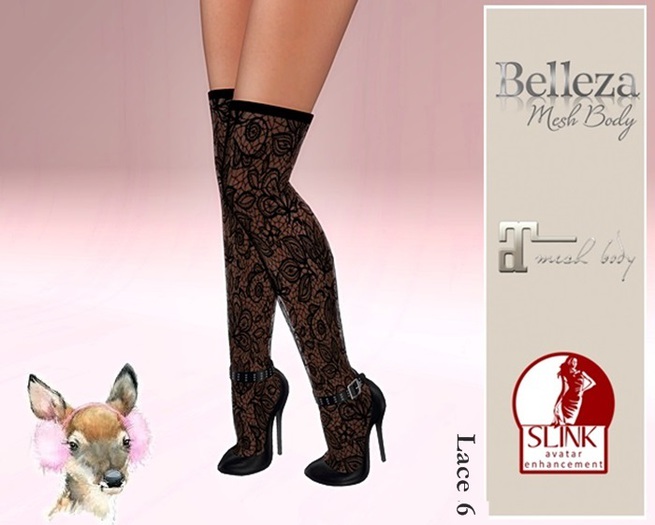 Heels & Stockings Lace 6
