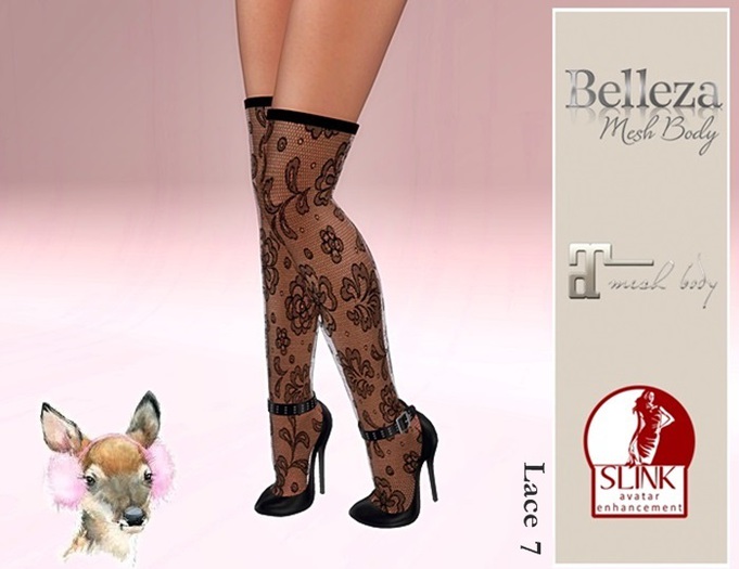 Heels & Stockings Lace 7